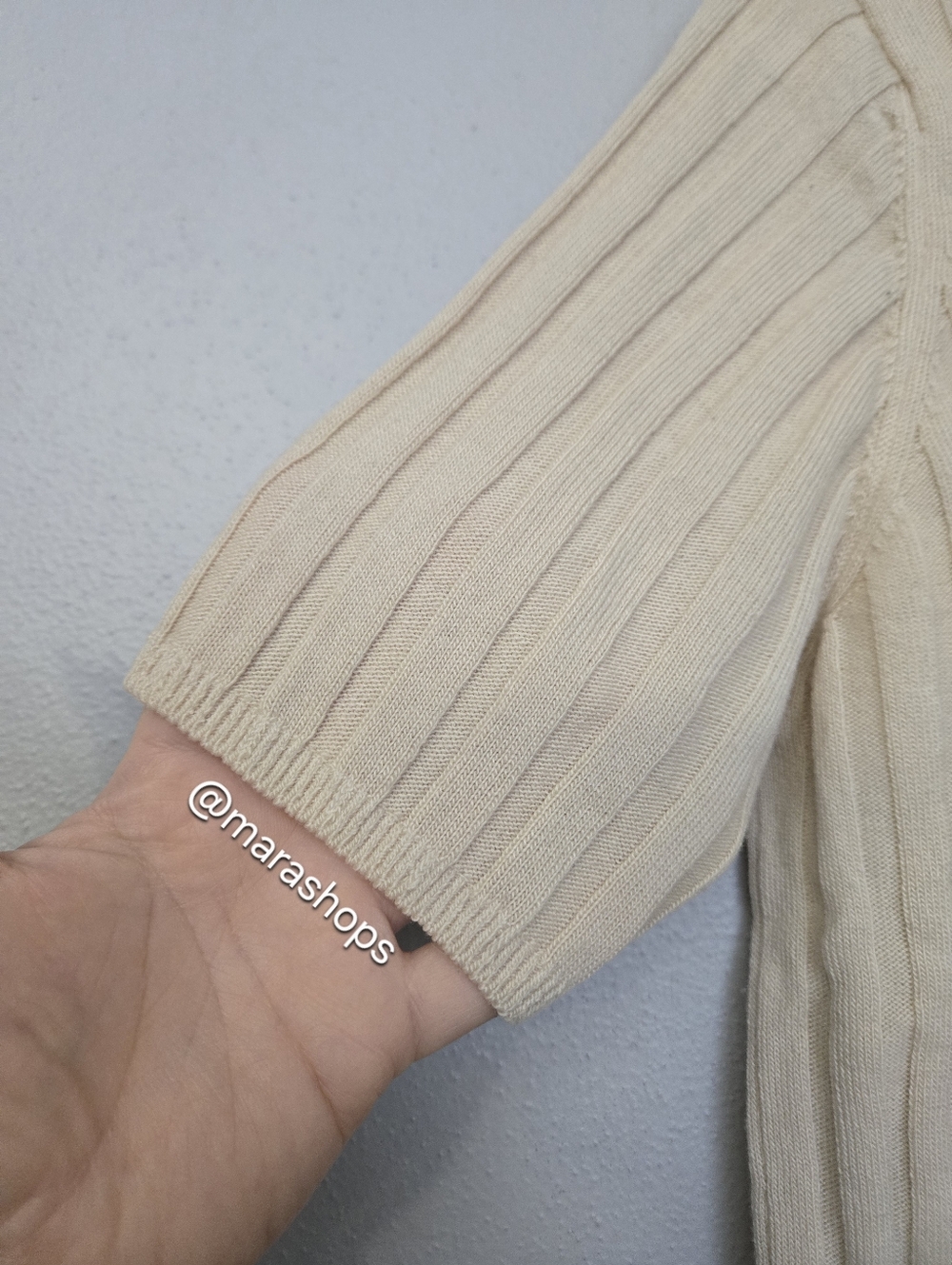 Kilte The Andrea Ribbed Sweater Tee - Picture 4 of 9